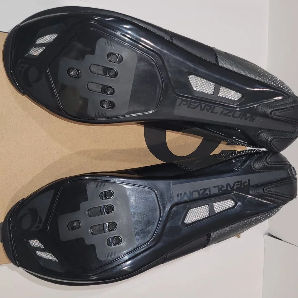 Pearl Izumi Men's Men's Quest Road Shoes Black New 7US /40EU - Picture 10 of 11